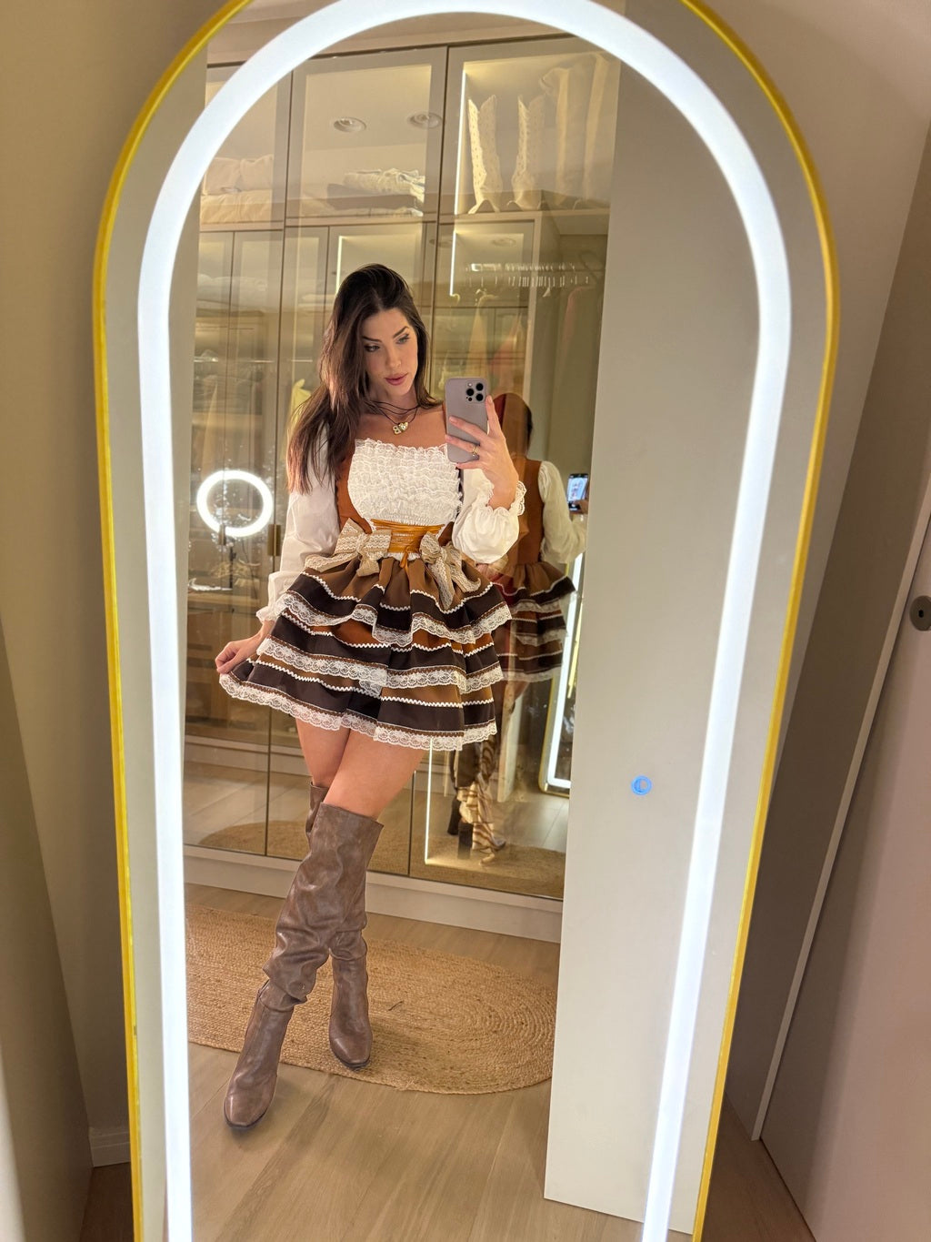 Vestido junino - Georgia